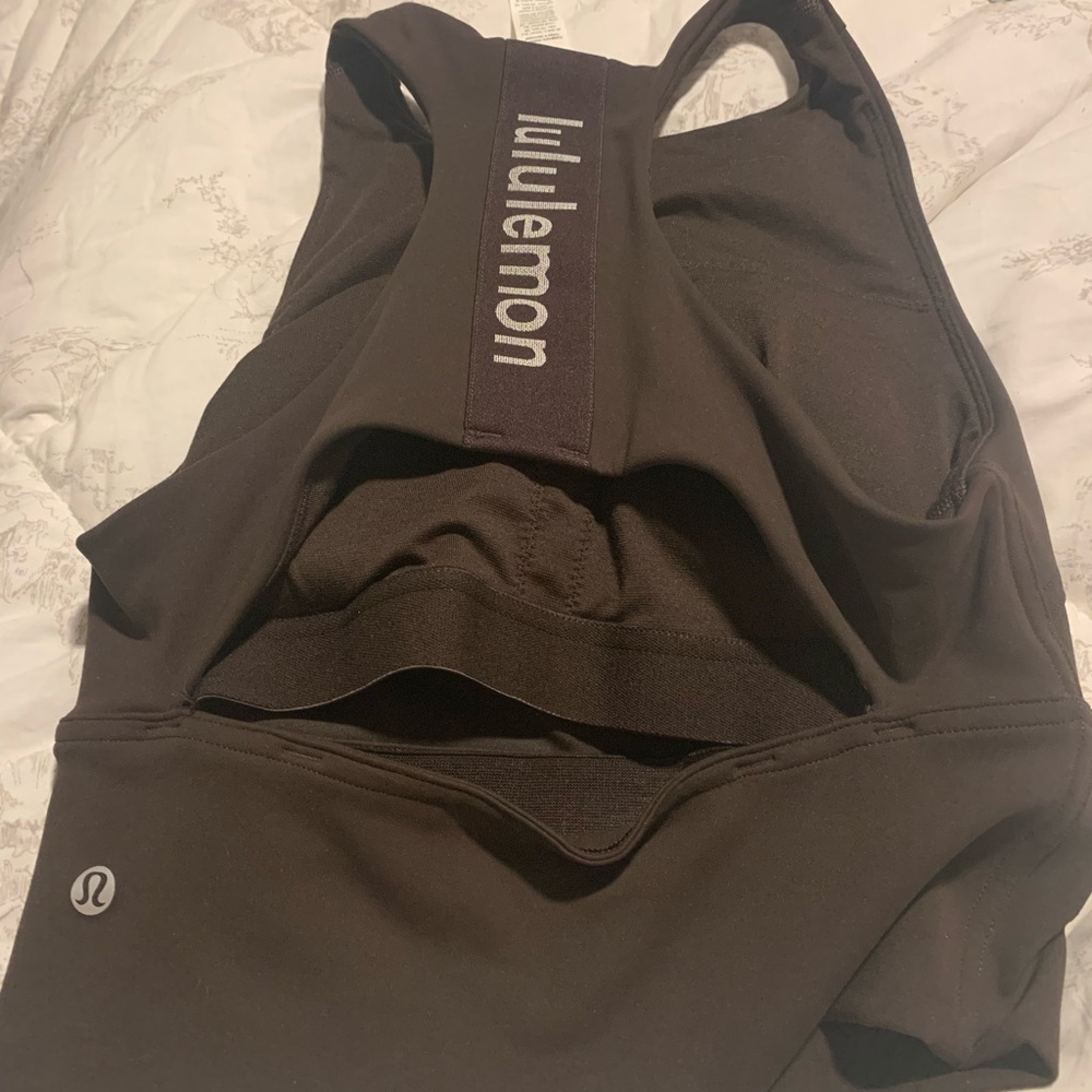 lululemon athletica Brown Tank Top